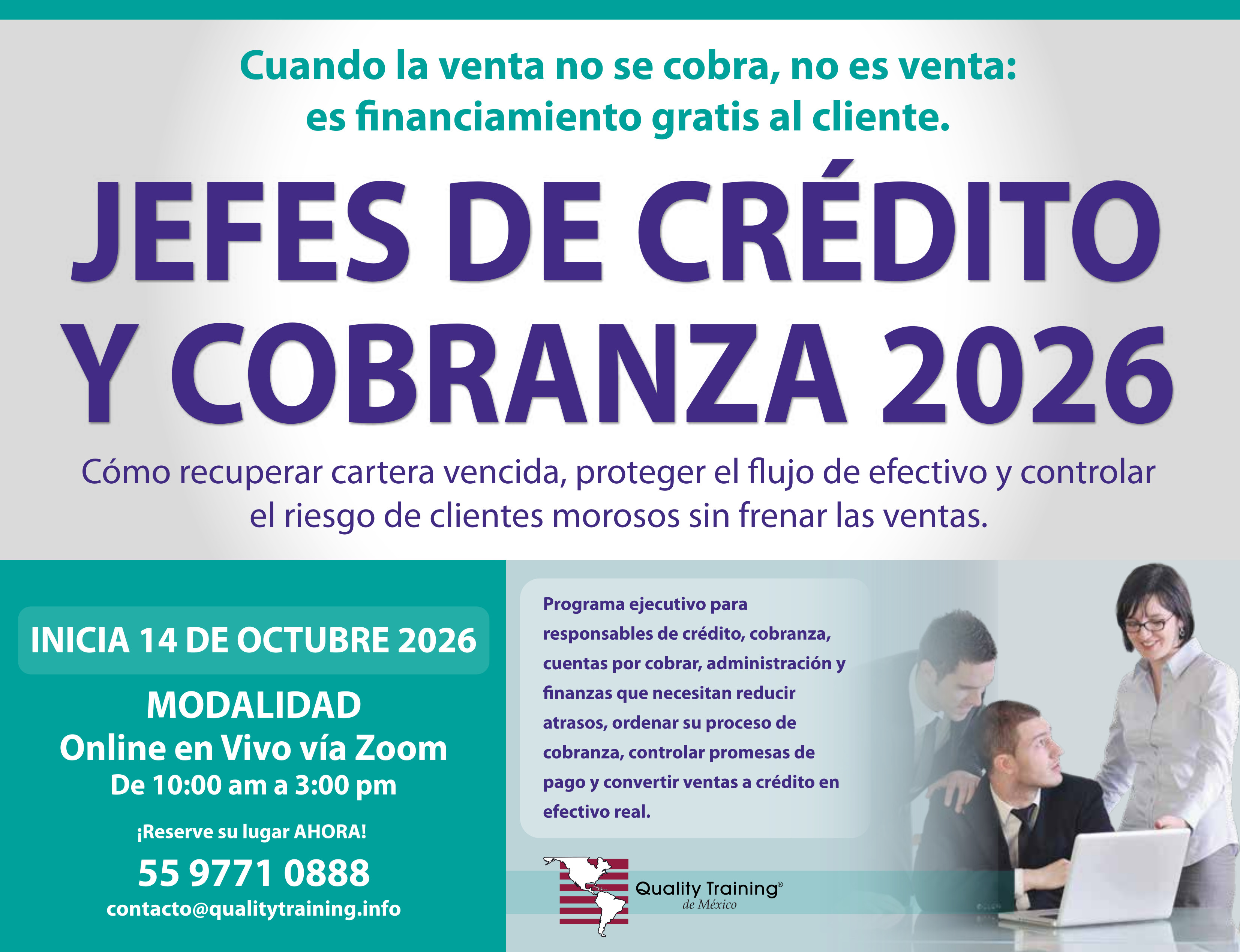Jefe de Crédito y Cobranzas