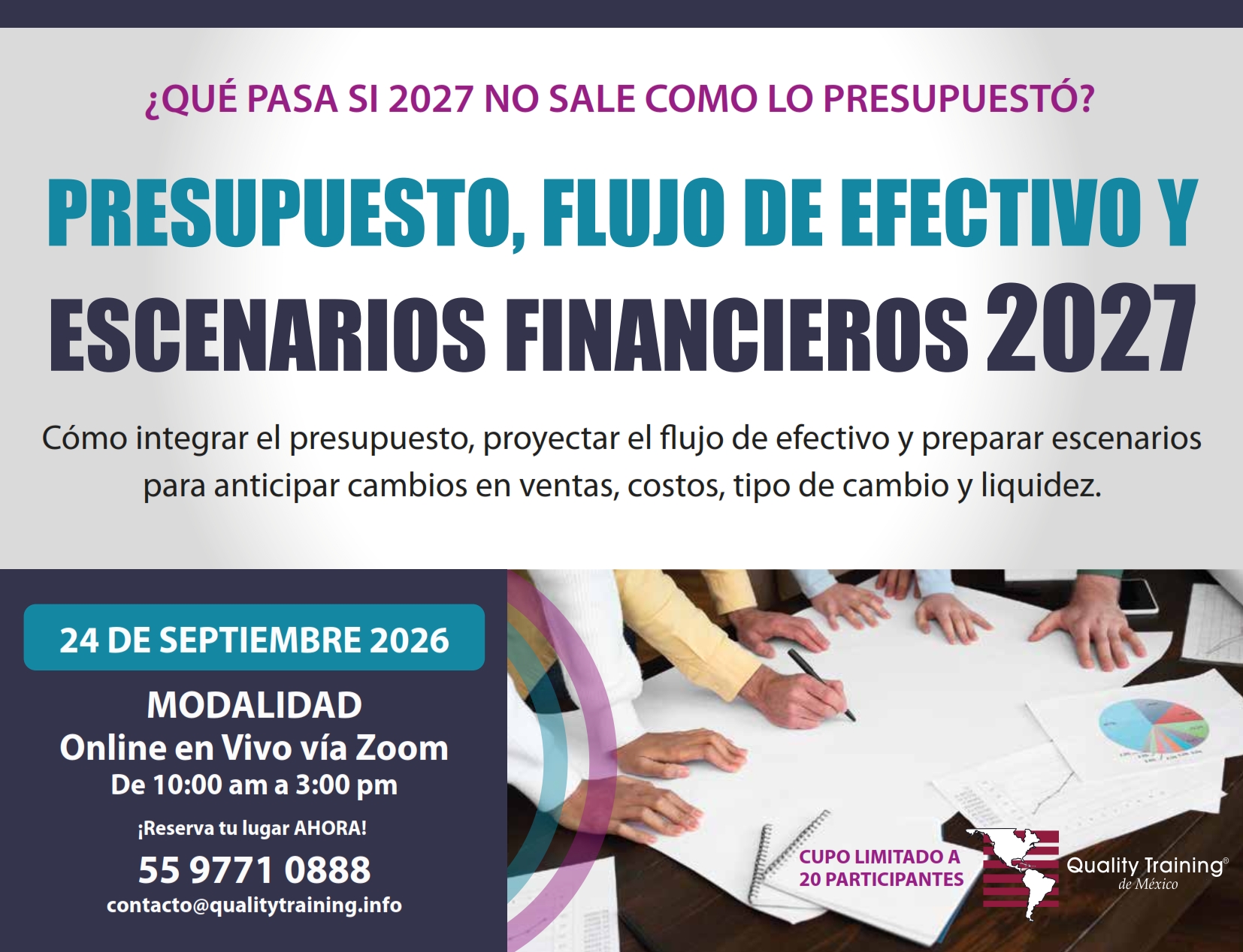 Presupuesto y Flujo de Efectivo 2027